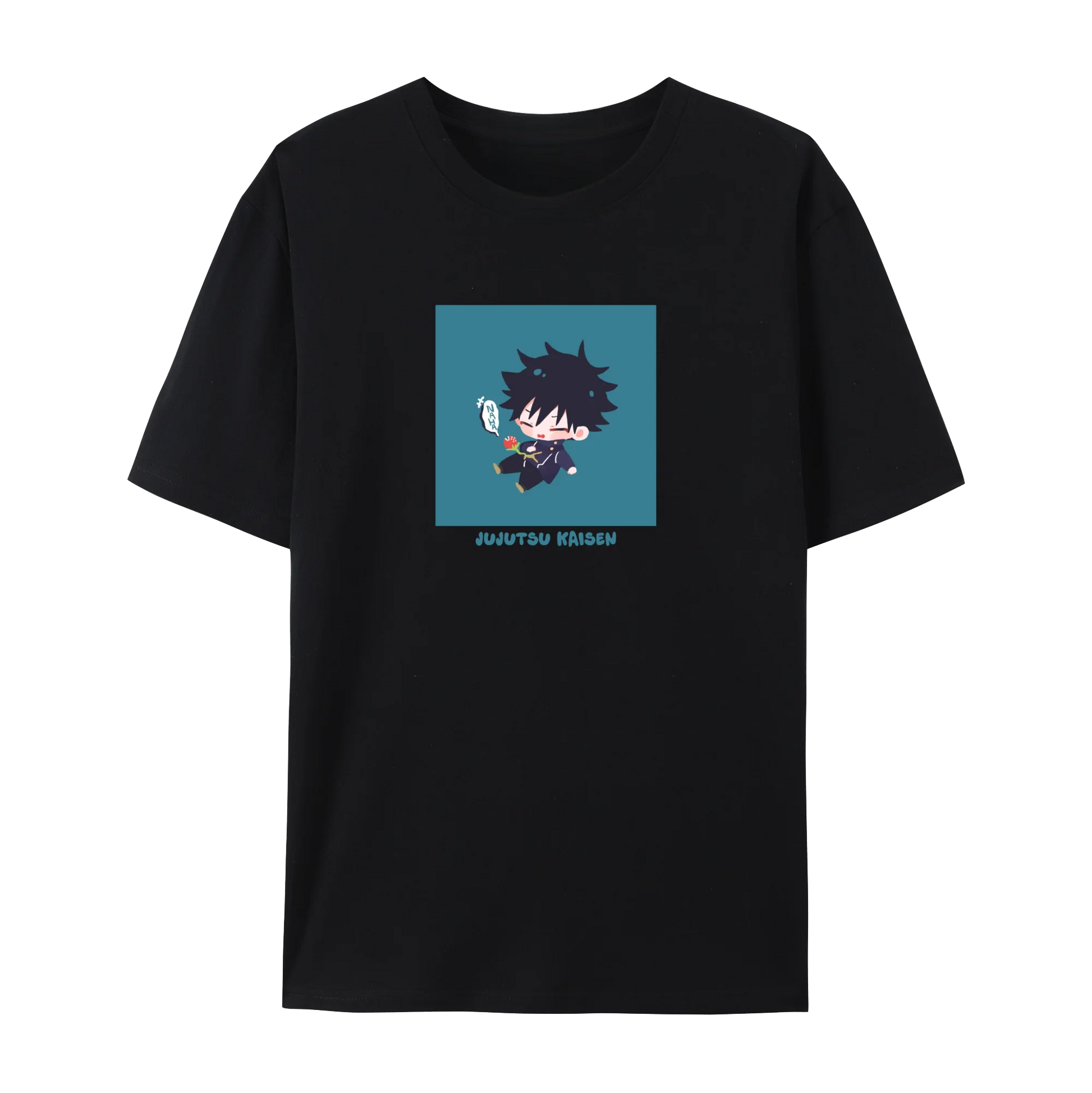 Jujutsu Anime Kaisen JJK's Characters Graphic Cotton T-Shirt,Japanese Anime Unisex Short Sleeve Crewneck Shirt