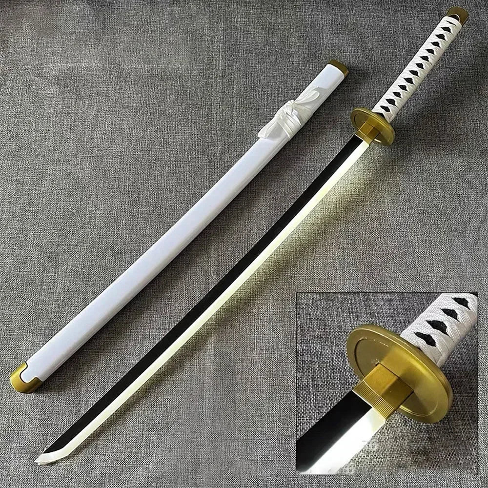 Demon Slayer 103cm/40.56in Light Sword Cosplay Anime Peripherals Katana Cosplay Luminous Toys Weapon Props Model Holiday Gift