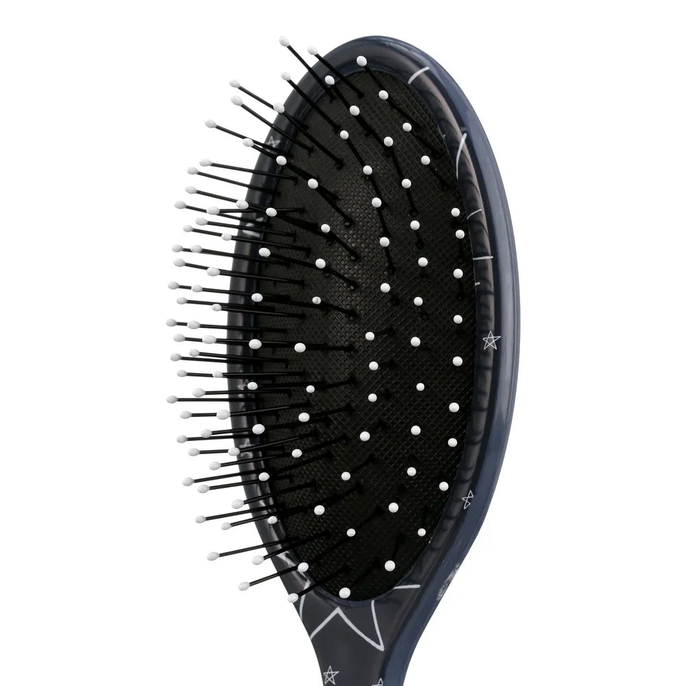 Childrens Hair Detangler Brush Ergonomic Design Soft IntelliFlex Bristles Easy Knot Removal Pain Free Safe All Hair Types