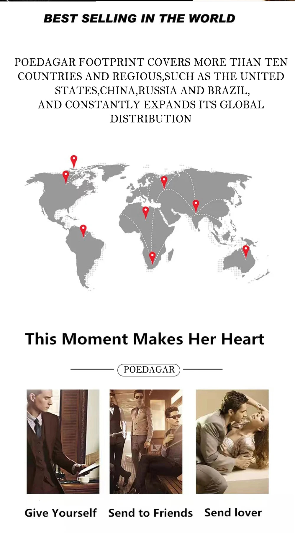 POEDAGAR Top Luxury Man Wristwatch Fashion Luminous Date Stainless Steel Men Watch Chronograph High Quality Men's Quartz Watches