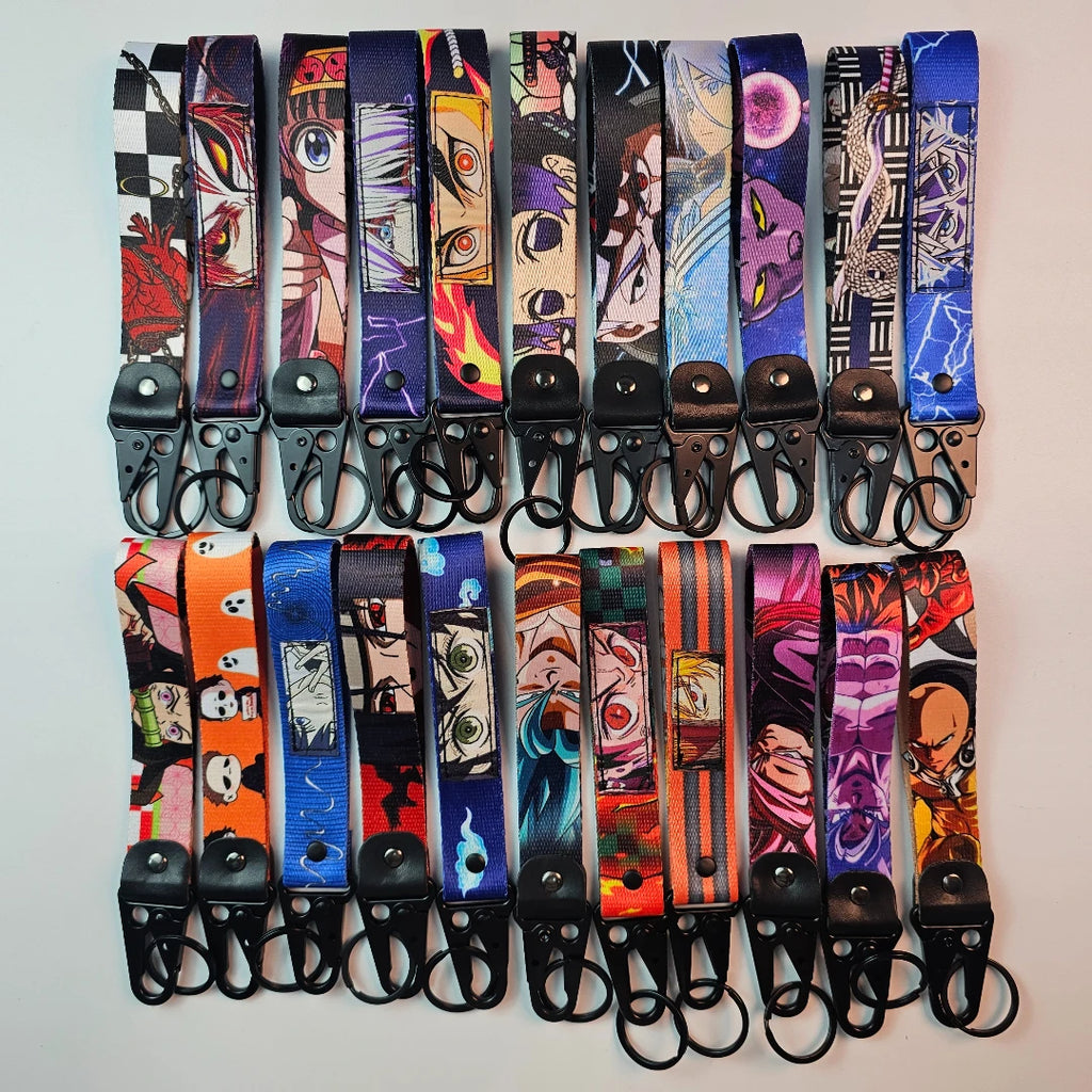 Anime Cool Figures Eagle Beak Keychain Short Lanyards Used in Phone Rope Badge Holder USB Pendant Portable Key Lanyard