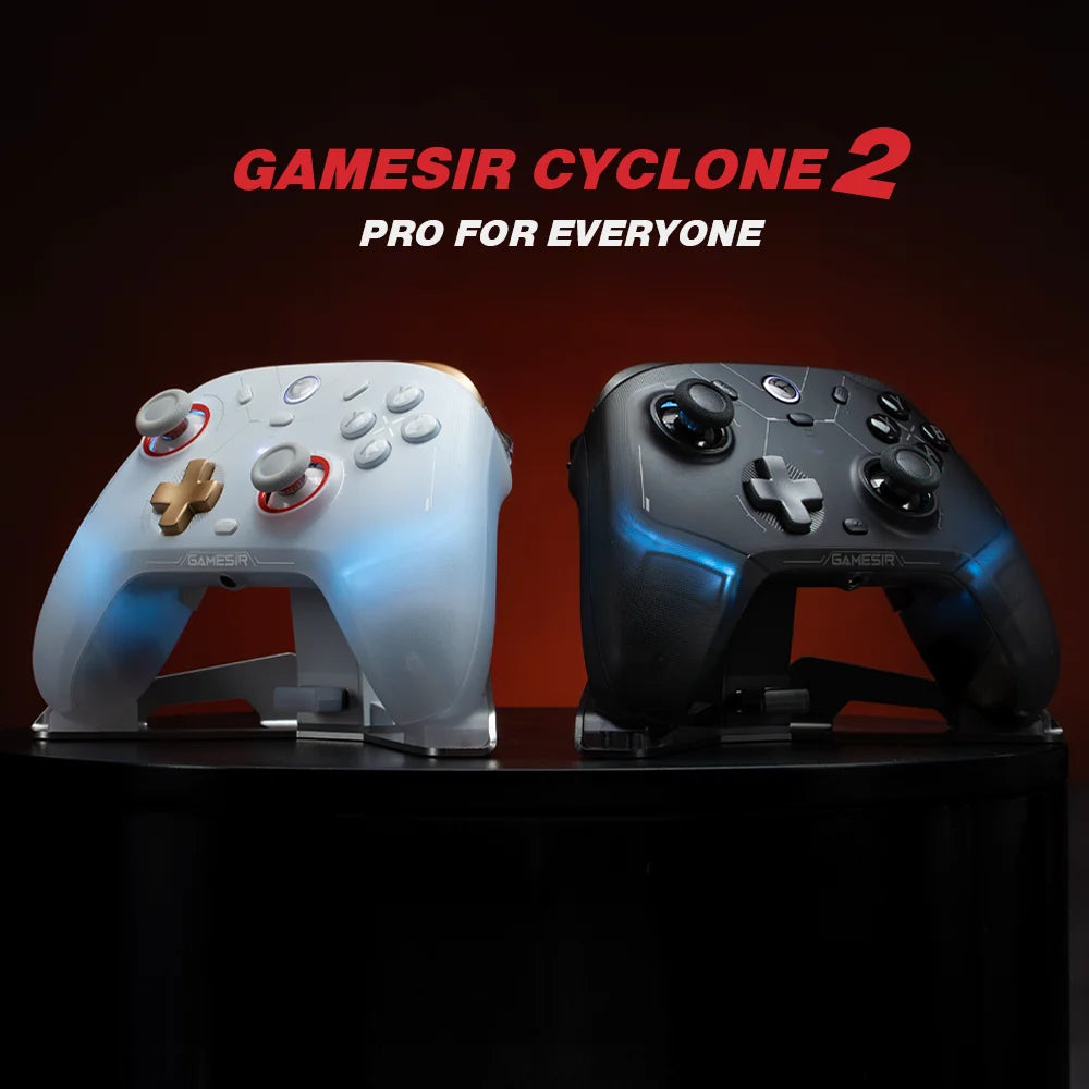 GameSir Cyclone 2 Wireless Controller for Nintendo Switch 2 / iPhone / Android, Bluetooth Gamepad with Hall Effect Joystick