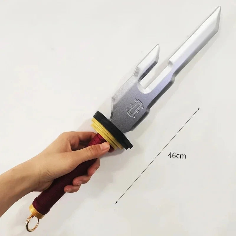 Real Size Toji Sword Katana Anime Jujutsu Kaisen Cosplay Prop Wooden Ninja Knife Japanese Katana Nanami Yuji Sword Kid Toy Gifts