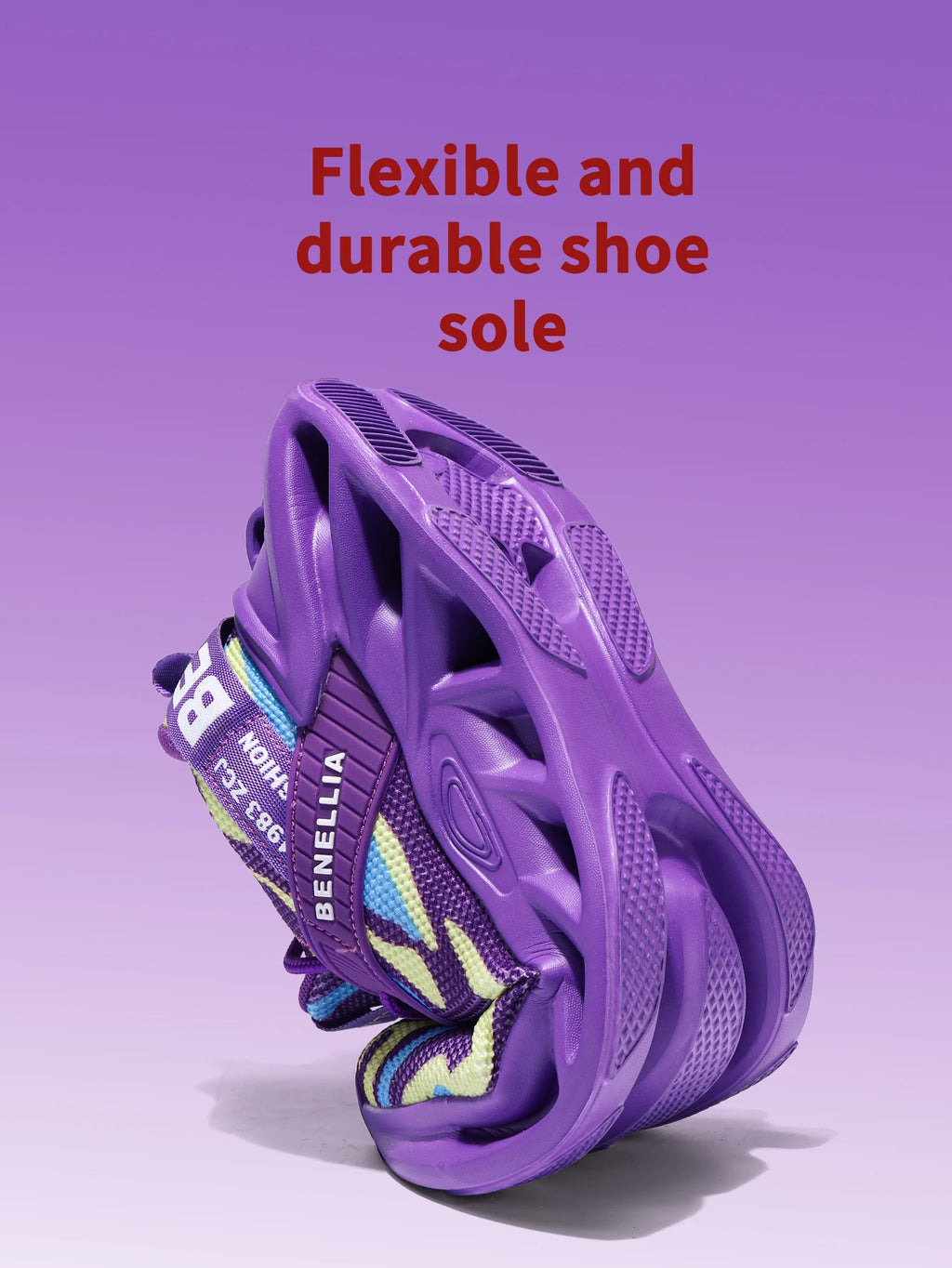 Blue anime-inspired running shoes for men and women with lace-up closure and stylish design.