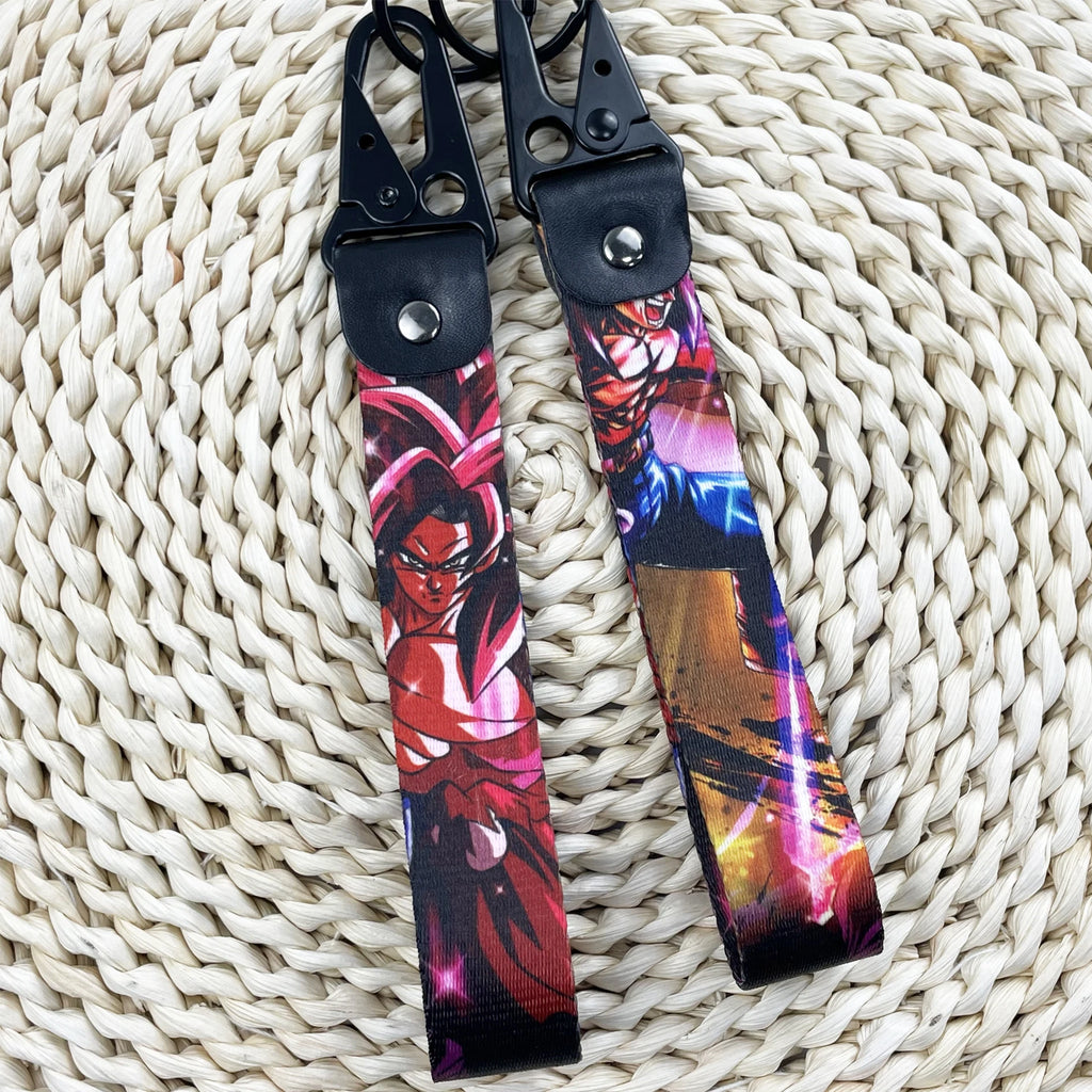 Anime Cool Figures Eagle Beak Keychain Short Lanyards Used in Phone Rope Badge Holder USB Pendant Portable Key Lanyard