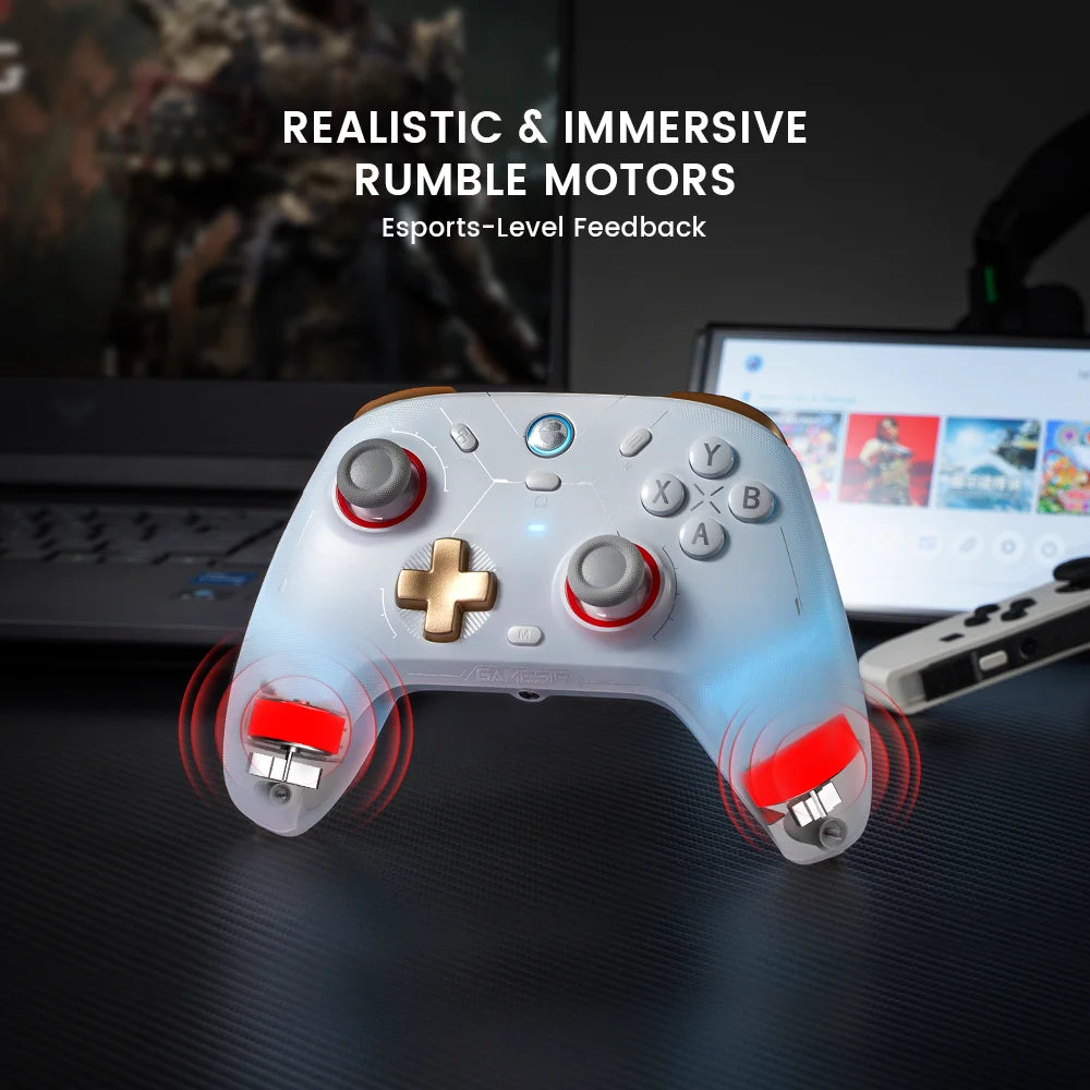 GameSir Cyclone 2 Wireless Controller for Nintendo Switch 2 / iPhone / Android, Bluetooth Gamepad with Hall Effect Joystick