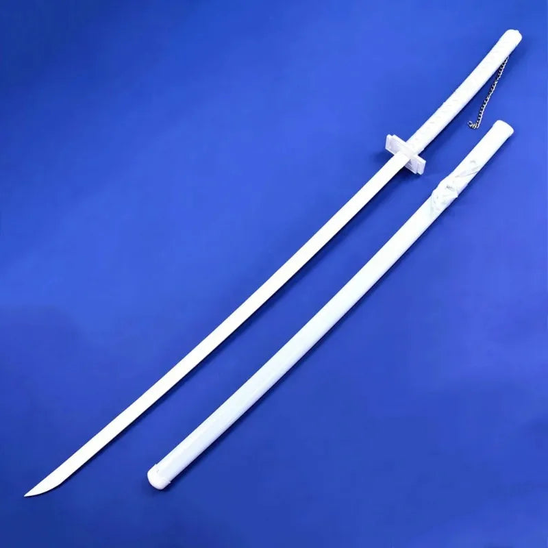 140cm Real Bleach Katana Anime Kurosaki Ichigo Cosplay Prop Large Ninja Knife Real Full Size Japanese Katana Samurai Sword Toy