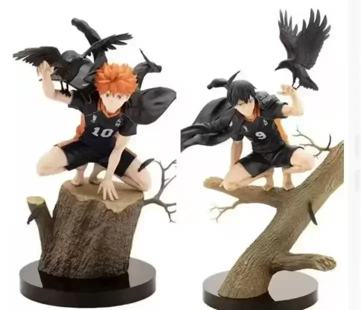 Hot Selling In Stock Instant Ship Shoyo Hinata Tobio Kageyama Figurine Anime PVC Model Action Figure Collection Statue Gift Toys