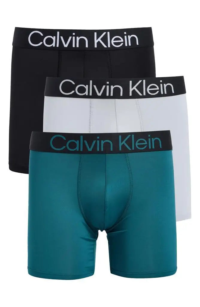 Calvin Klein | Bold Logo 3-Pack Boxer Briefs