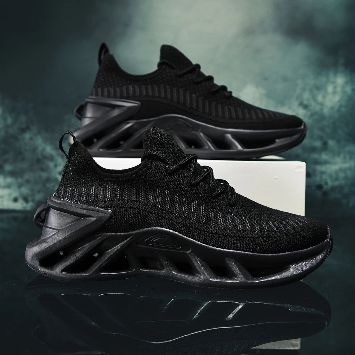 Purple lightweight mesh running shoes for women with lace-up closure and modern design.