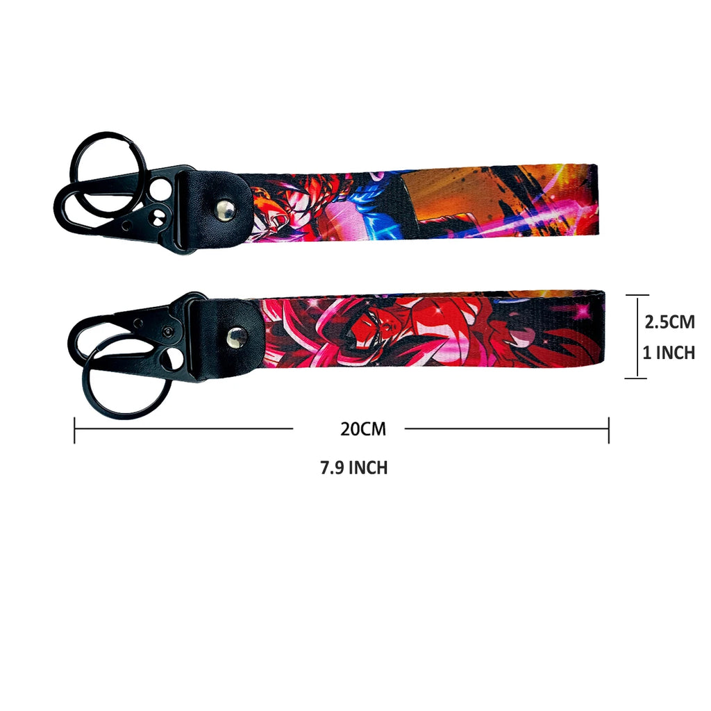 Anime Cool Figures Eagle Beak Keychain Short Lanyards Used in Phone Rope Badge Holder USB Pendant Portable Key Lanyard