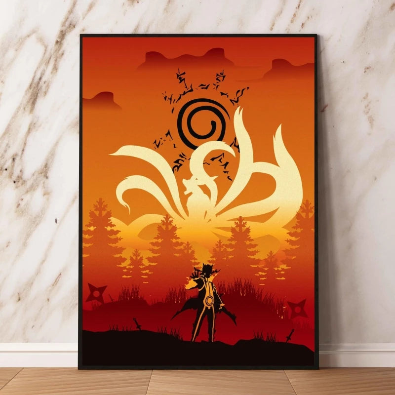 Japanese Anime Naruto Uchiha Itachi HD Poster Decorative Painting Canvas Painting Home Living Room Wall Decoration Holiday Gift
