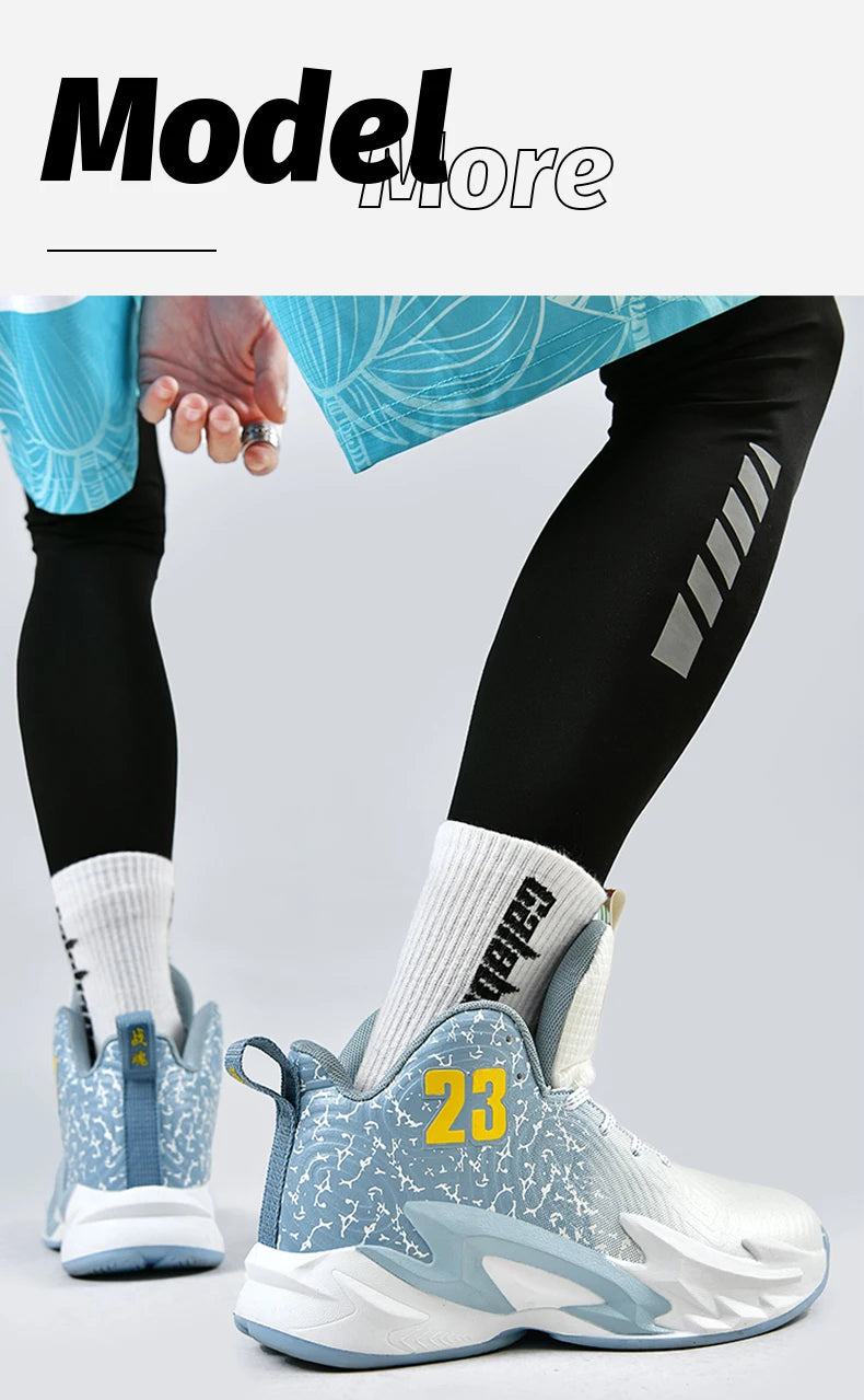 Men Basketball Shoes Breathable Men Non Slip Outdoor Fashion Unisex Sneakers