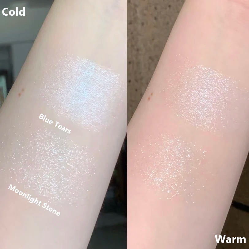 The Flower Knows Little Angel Collection Relief Highlight Face Powder iluminador Makeup Contour Highlighter Palette 8g/0.3Fl.oz