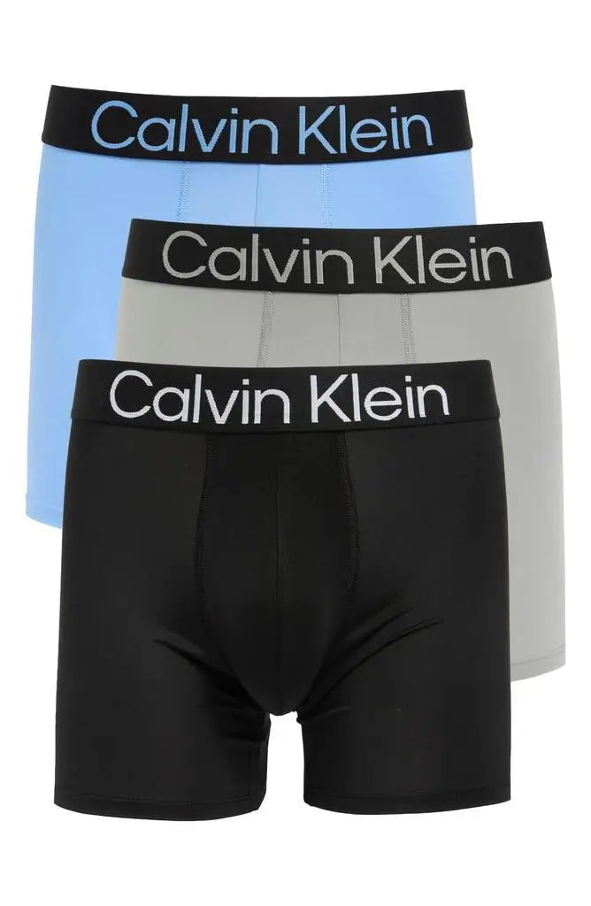 Calvin Klein | Bold Logo 3-Pack Boxer Briefs