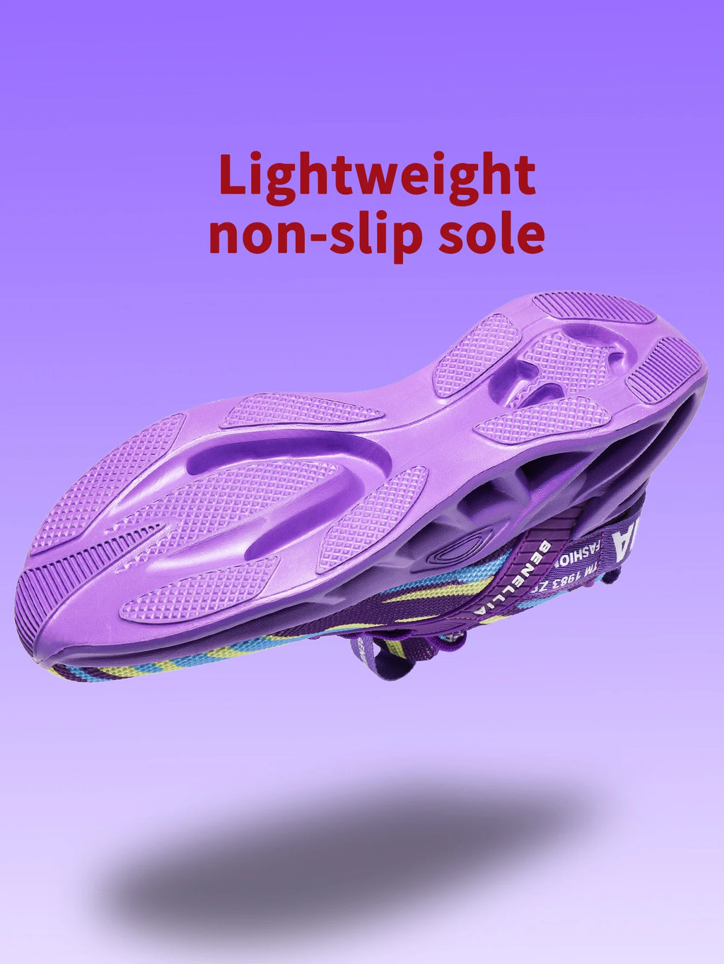 Blue anime-inspired running shoes for men and women with lace-up closure and stylish design.