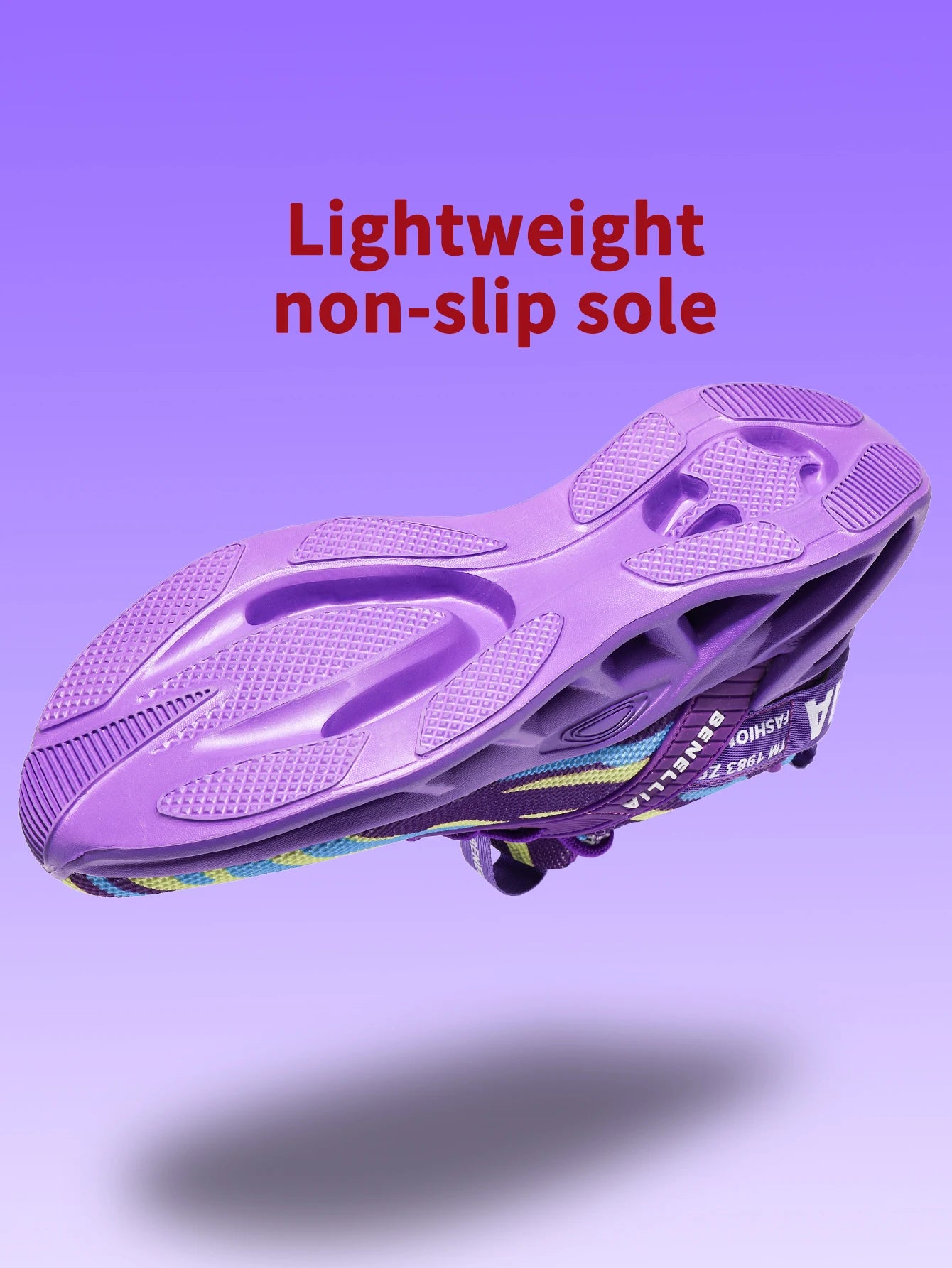 Blue anime-inspired running shoes for men and women with lace-up closure and stylish design.