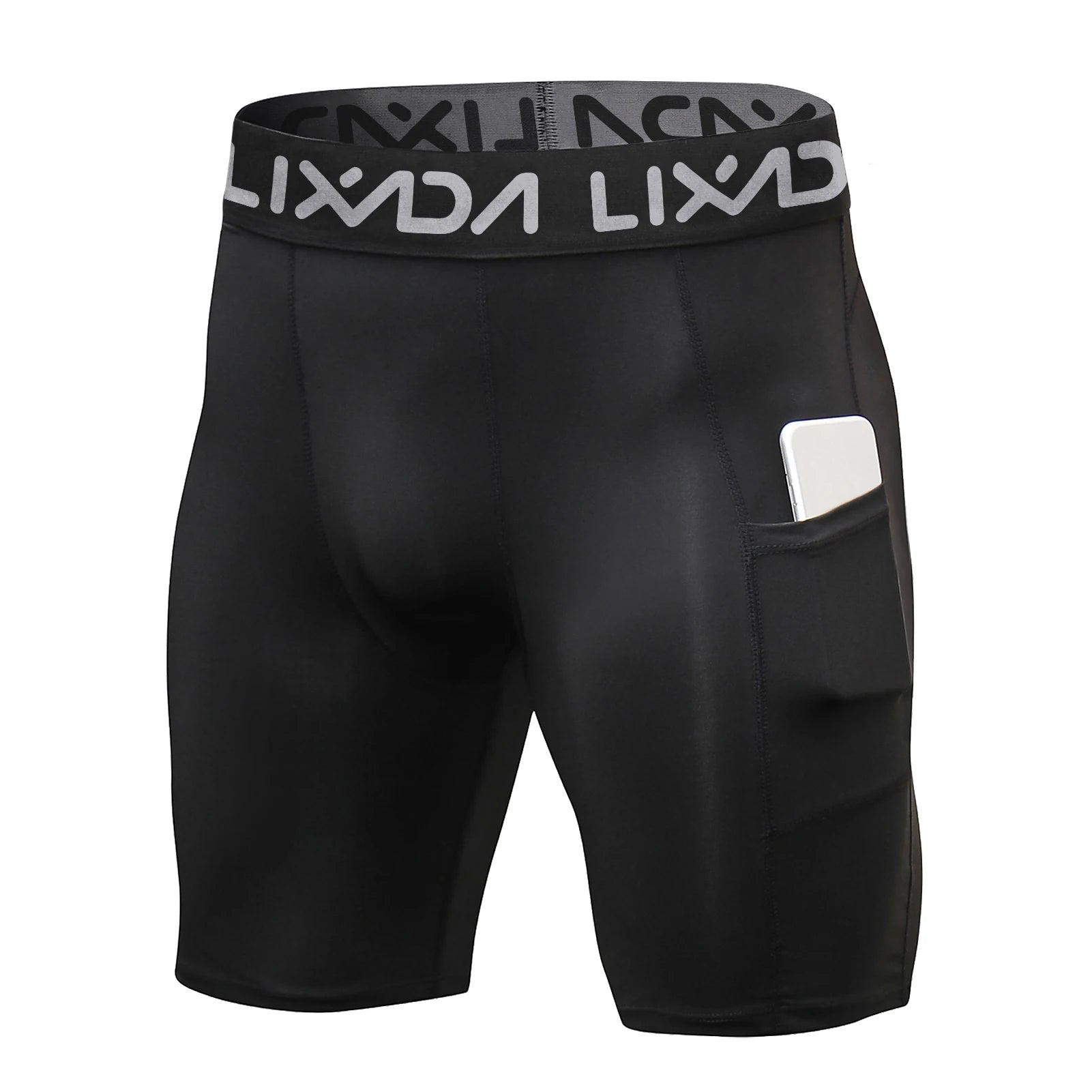 Lixada 3 Pack Men Sports Shorts Active Workout Underwear with Pocket