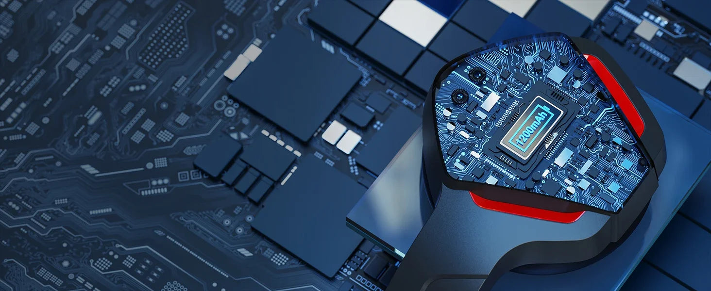 BINNUNE BW01 Wireless Gaming Headset with Mic for PC PS4 PS5 2.4G Bluetooth USB Gamer Headphones with Mic for Laptop Computer