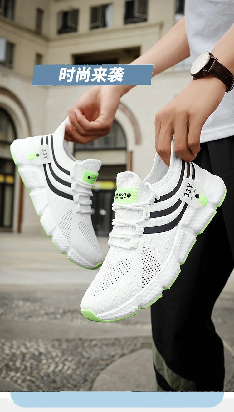 2024 Hot Sale Sport shoes Men Running shoes Outdoor Summer Sneakers Male Walking Shoes breathable men shoes plus large size