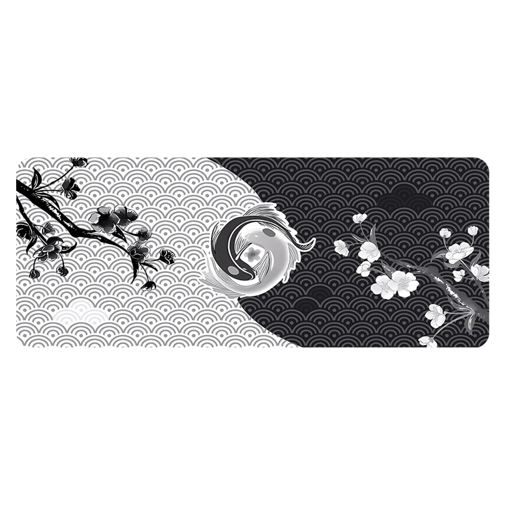 Large Gaming Mouse Pad Mouse Mat Keyboard Mat Non-Slip Rubber Base Desk Mat for Keyboard and Mouse PC Computer Game Accessories