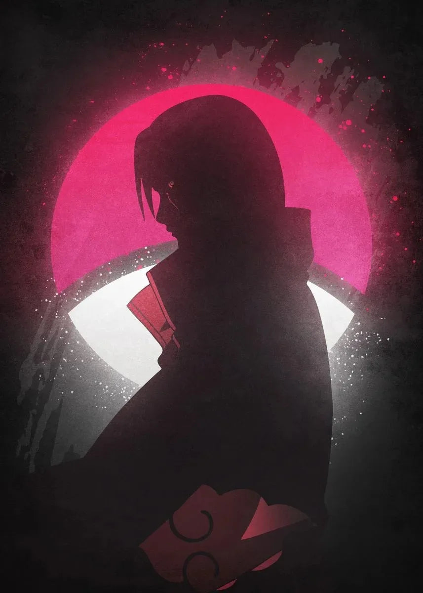 Anime Character Outline Series Poster Print Canvas Art Pictures Home for Living Room and Bedroom Wall Decor Frameless Painting