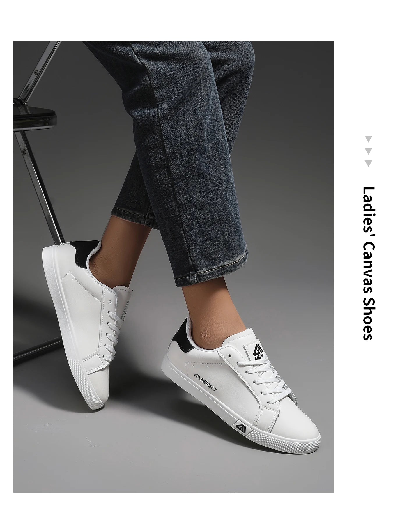 Women's High-Top Platform Sneakers w/Vulcanized Sole, White Casual Sport Shoes for A/W Seasons - Streetwear & Daily Use Fashion