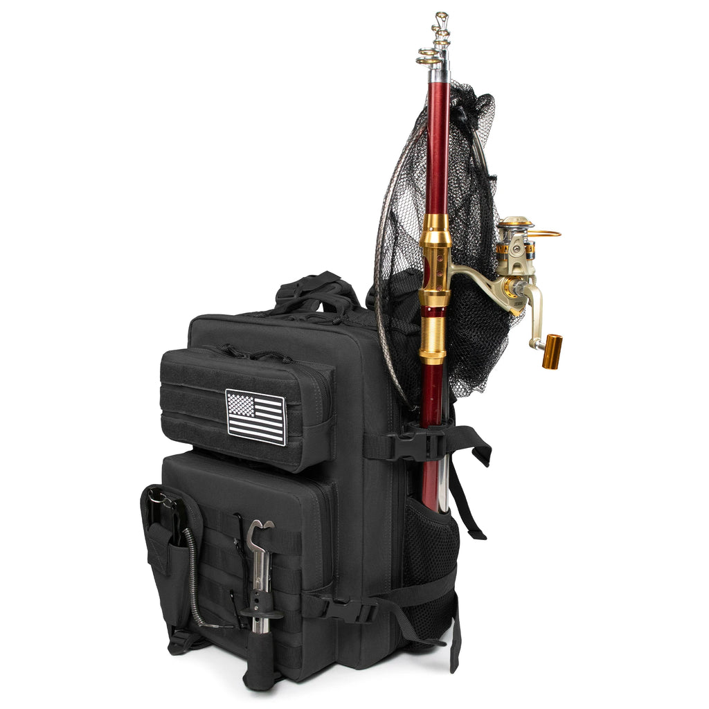 25L Fishing Hunting Bag Tactical Backpack Men's Travel Large Capacity Backpack Durable Waterproof Men's Outdoor Bag