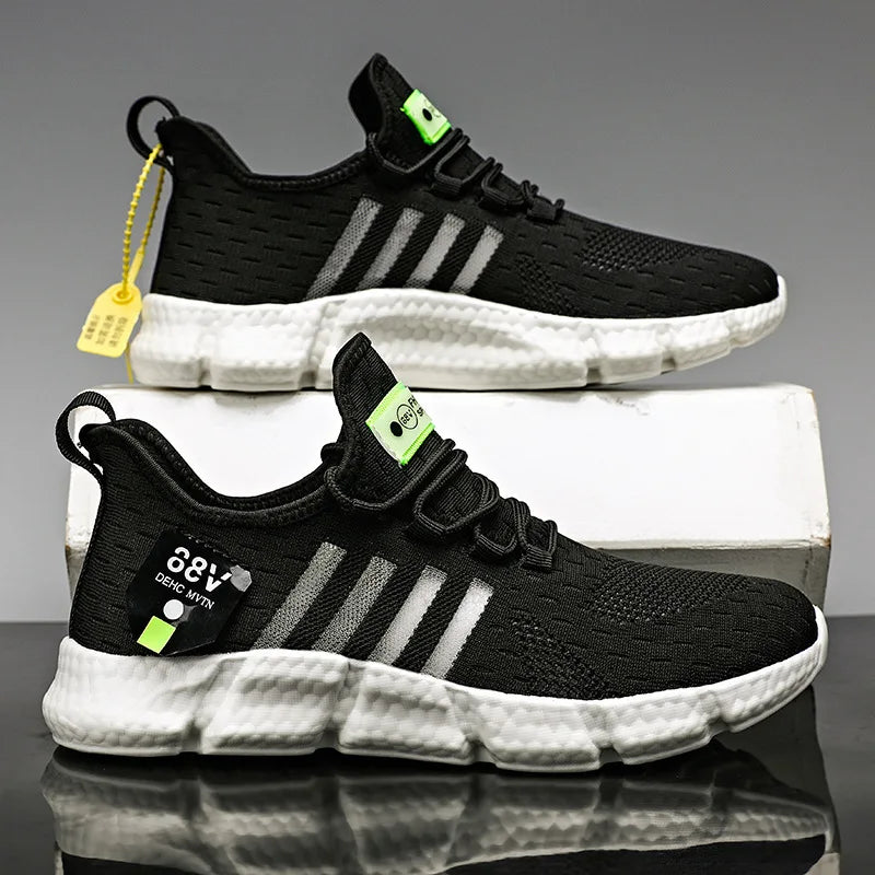 2024 Hot Sale Sport shoes Men Running shoes Outdoor Summer Sneakers Male Walking Shoes breathable men shoes plus large size