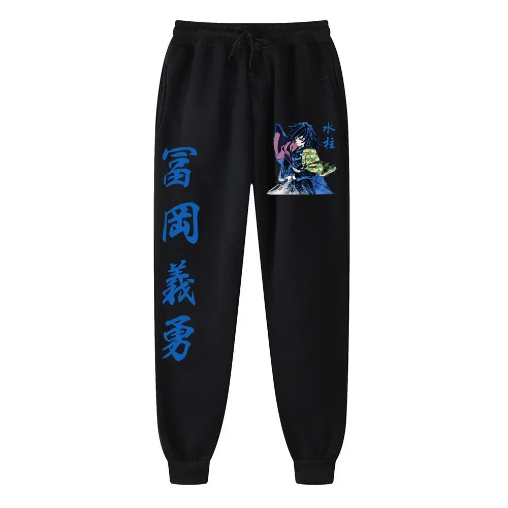 2025 Japanese Anime Demon Slayer Women Pants Running Pants Joggers for Men Sweatpant Sport Jogging Fitness Gym Fleece Trousers