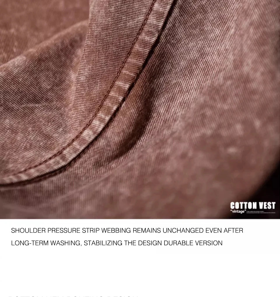 300g Heavy Men Washed Vintage Oversized T-Shirt Street Hip Hop Punk Tee women Harajuku Casual Cotton Short Sleeve Acid Wash Top