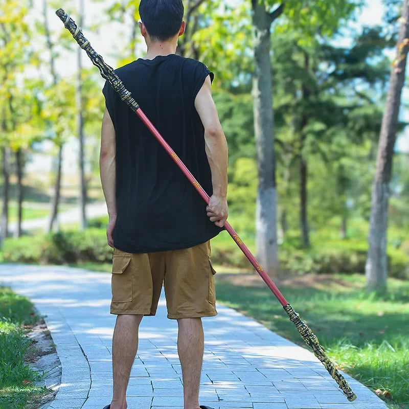 180cm Black Myth Wukong Sword Cudgel Long PU Sun Wukong Weapon Real Full Size Japanese Katana Samurai Sabre Kid Toy Anime Gift