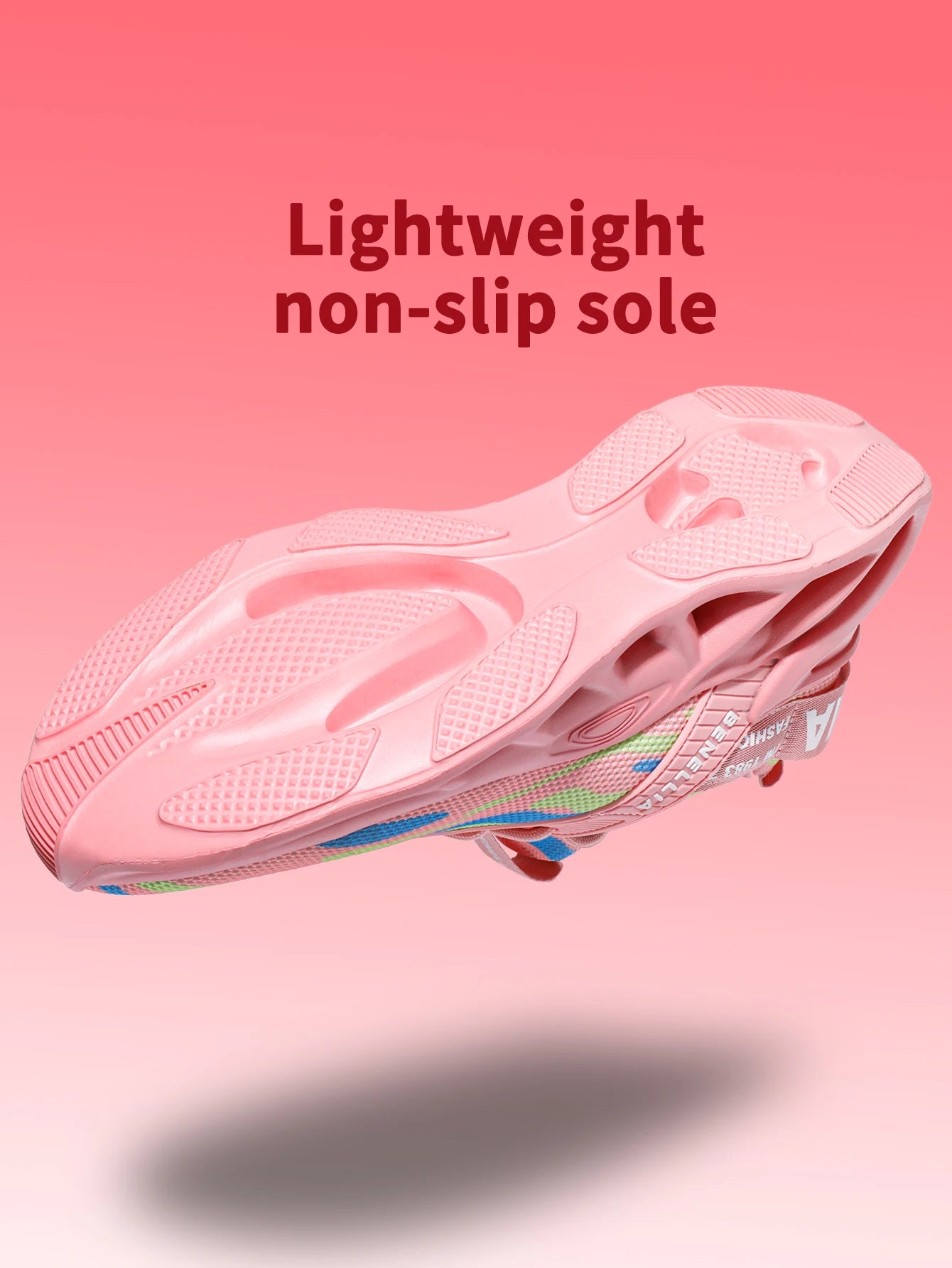 Blue anime-inspired running shoes for men and women with lace-up closure and stylish design.