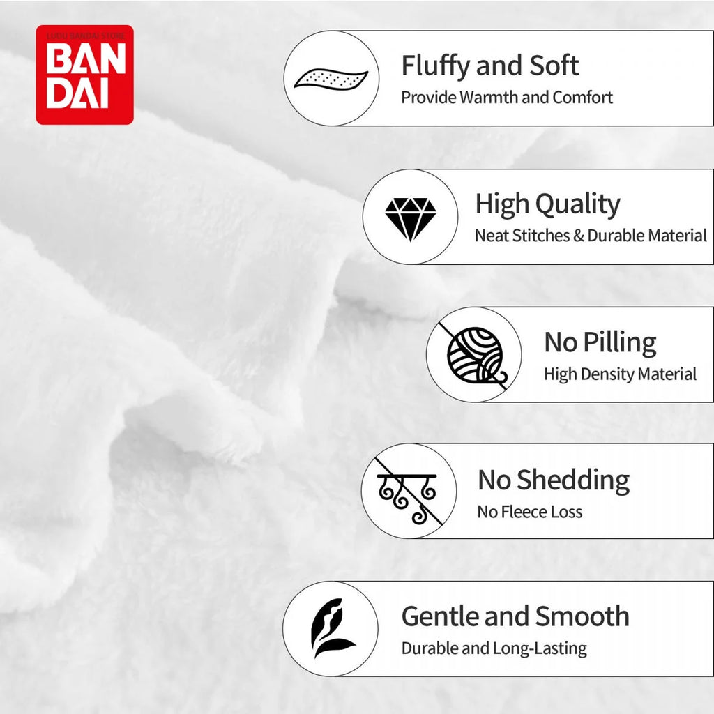 Bandai Japan Anime Dragonball Z Goku Throw Blankets on Bed Sofa Air Condition Sleeping Cover Bedding Throws Bedsheet For Kids