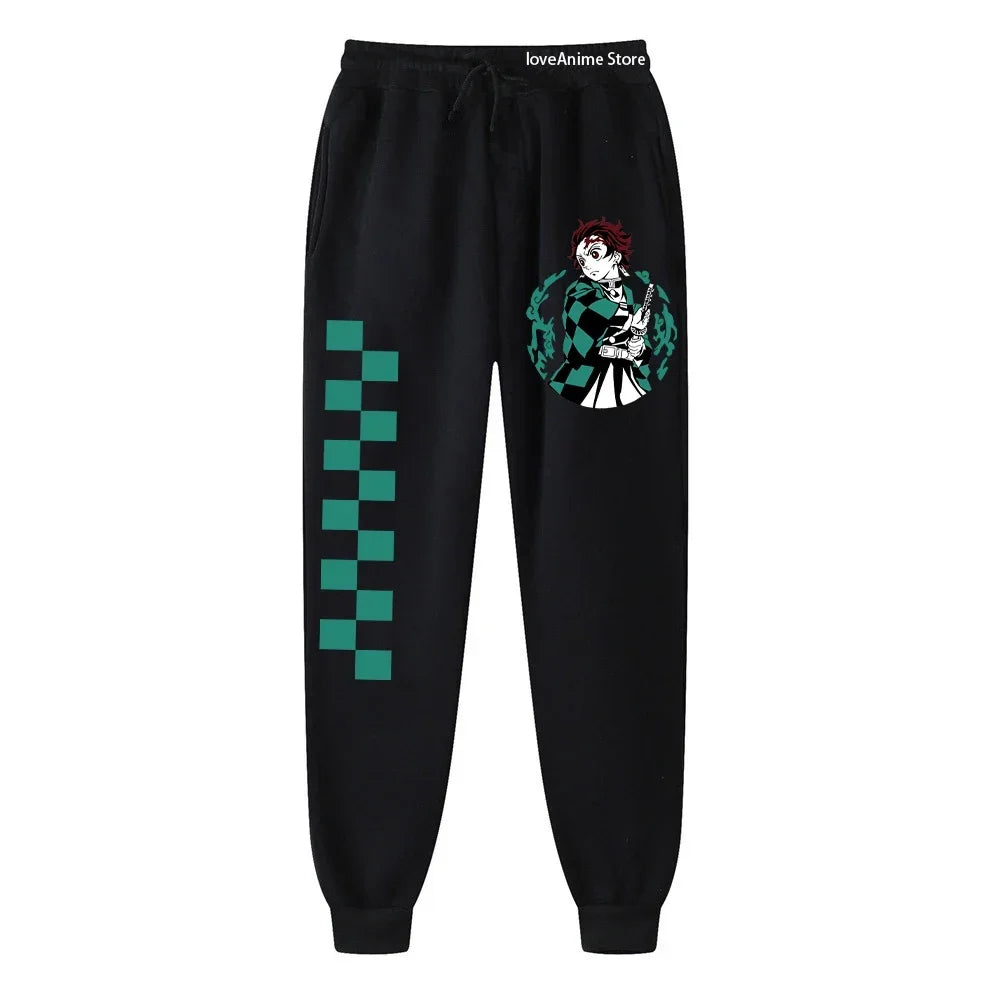 2025 Japanese Anime Demon Slayer Women Pants Running Pants Joggers for Men Sweatpant Sport Jogging Fitness Gym Fleece Trousers