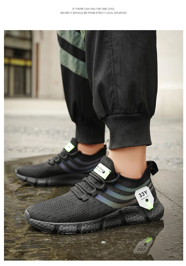 2024 Hot Sale Sport shoes Men Running shoes Outdoor Summer Sneakers Male Walking Shoes breathable men shoes plus large size