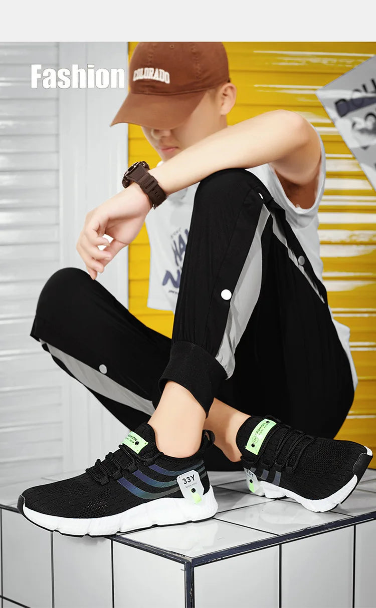 2024 Hot Sale Sport shoes Men Running shoes Outdoor Summer Sneakers Male Walking Shoes breathable men shoes plus large size