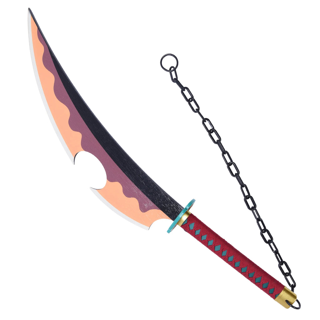 Demon Slayer Weapon Kamado Tanjirou Nichirin Blade 103cm Anime Peripheral Wood Sword Model Cosplay Weapon Katana Gifts Toys Boys