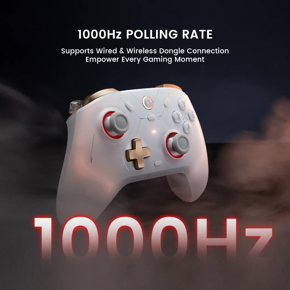 GameSir Cyclone 2 Wireless Controller for Nintendo Switch 2 / iPhone / Android, Bluetooth Gamepad with Hall Effect Joystick