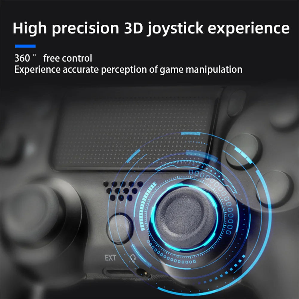 Game Controller for PS4/Slim/Pro Wireless Gamepad For PC Dual Vibration Joystick For IOS/Android