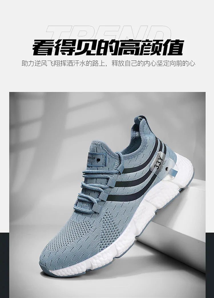 2024 Hot Sale Sport shoes Men Running shoes Outdoor Summer Sneakers Male Walking Shoes breathable men shoes plus large size
