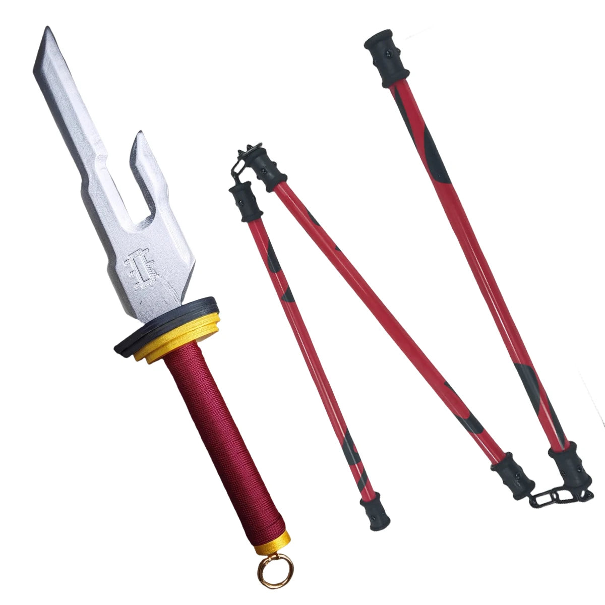 Real Size Toji Sword Katana Anime Jujutsu Kaisen Cosplay Prop Wooden Ninja Knife Japanese Katana Nanami Yuji Sword Kid Toy Gifts