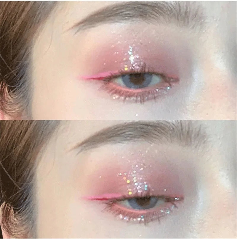 9 Colors Chocolate Eye Shadow Palette Pearly Matte Earth Color Eyeshadow Pallete Shiny Sequins Eye Pigments Lasting Makeup