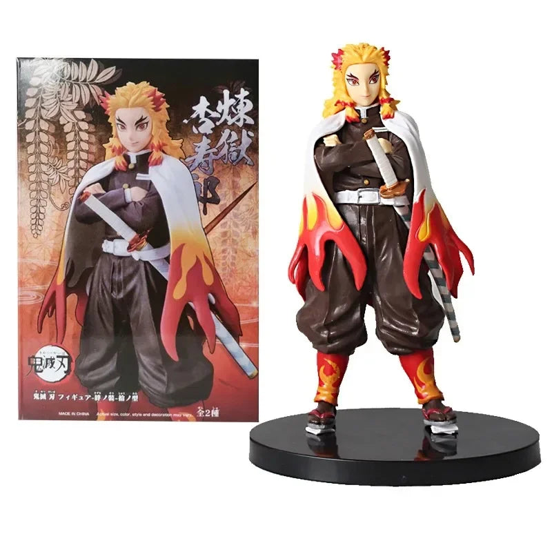 Anime Figure Demon Slayer Figures Kimetsu No Yaiba Doll Tanjiro Nezuko Zenitsu Figurine Inosuke Warrior Action Figure Model Toys