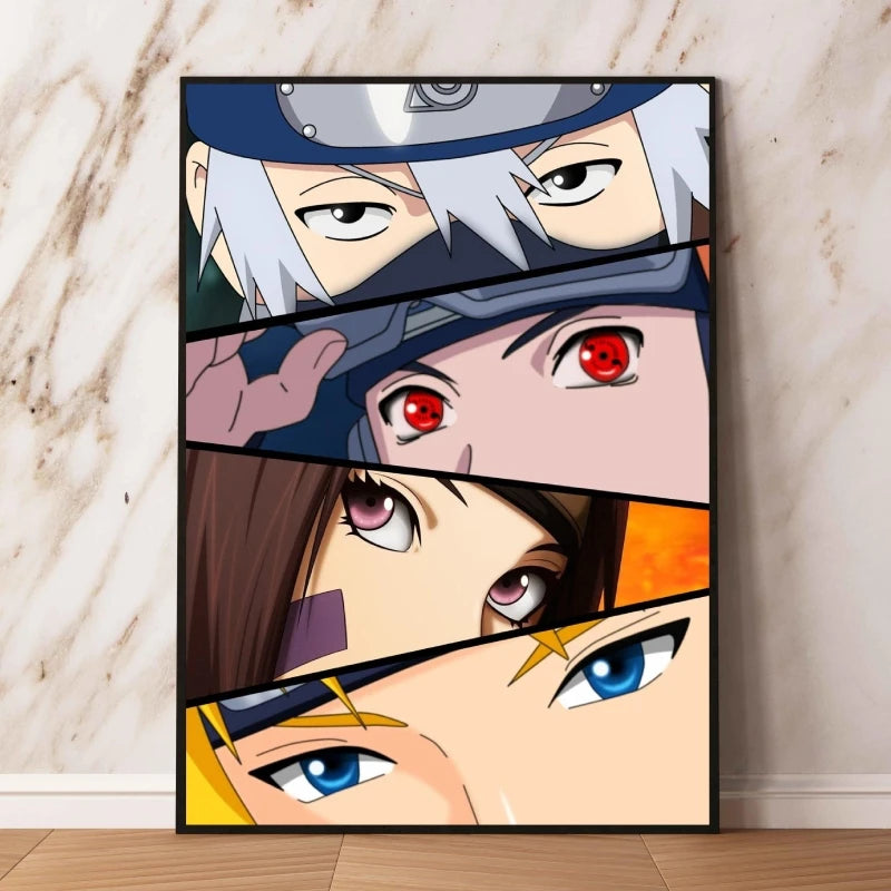 Japanese Anime Naruto Uchiha Itachi HD Poster Decorative Painting Canvas Painting Home Living Room Wall Decoration Holiday Gift