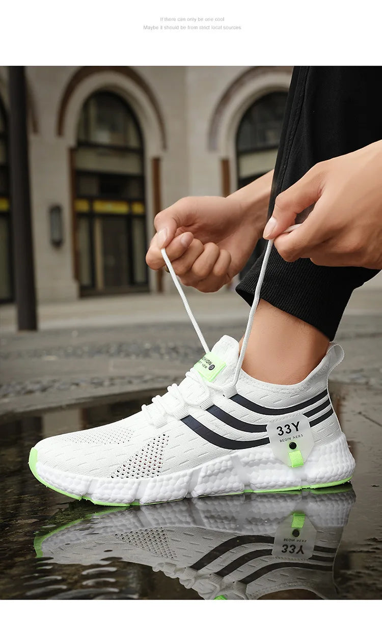 2024 Hot Sale Sport shoes Men Running shoes Outdoor Summer Sneakers Male Walking Shoes breathable men shoes plus large size