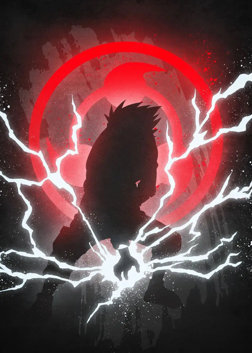 Anime Character Outline Series Poster Print Canvas Art Pictures Home for Living Room and Bedroom Wall Decor Frameless Painting