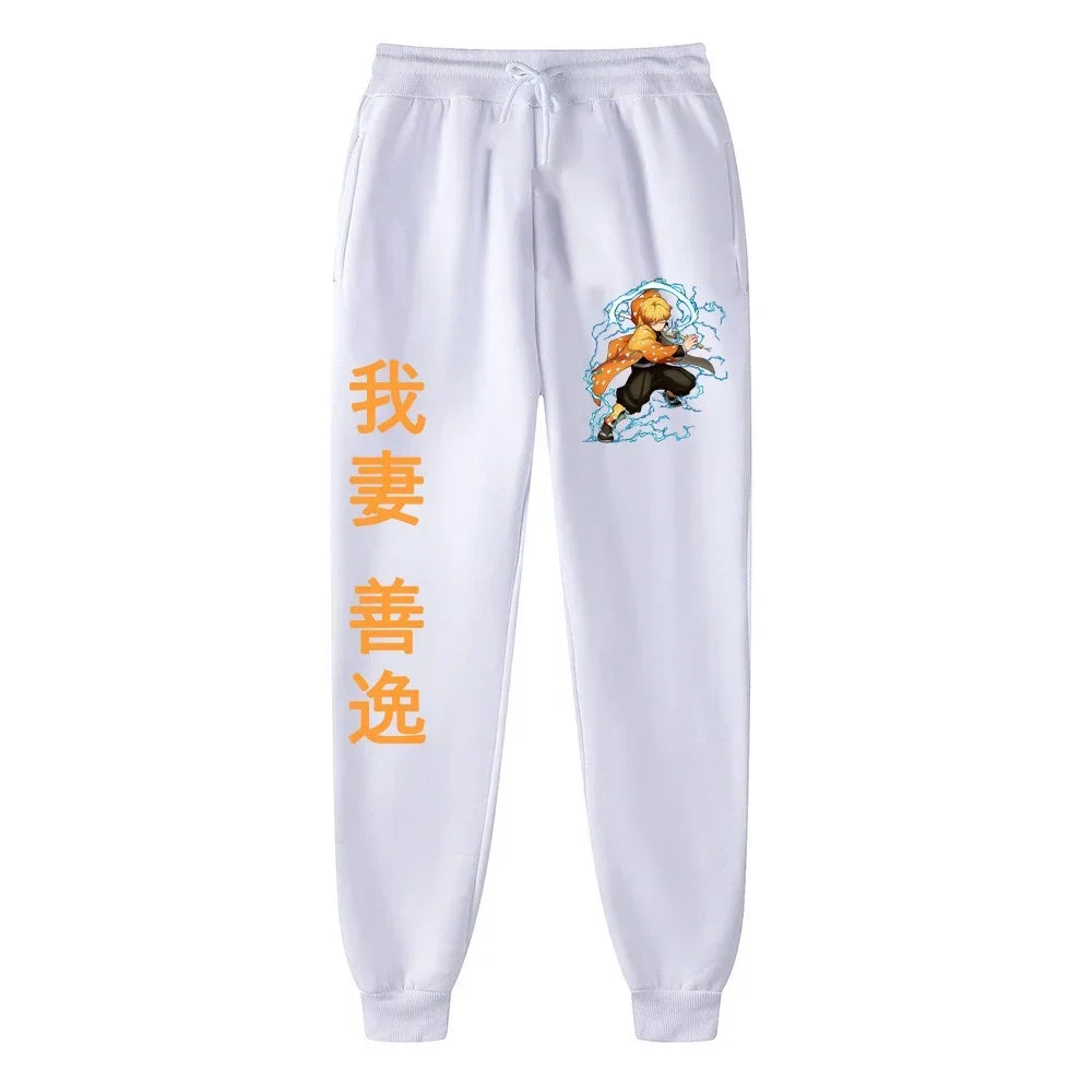 2025 Japanese Anime Demon Slayer Women Pants Running Pants Joggers for Men Sweatpant Sport Jogging Fitness Gym Fleece Trousers