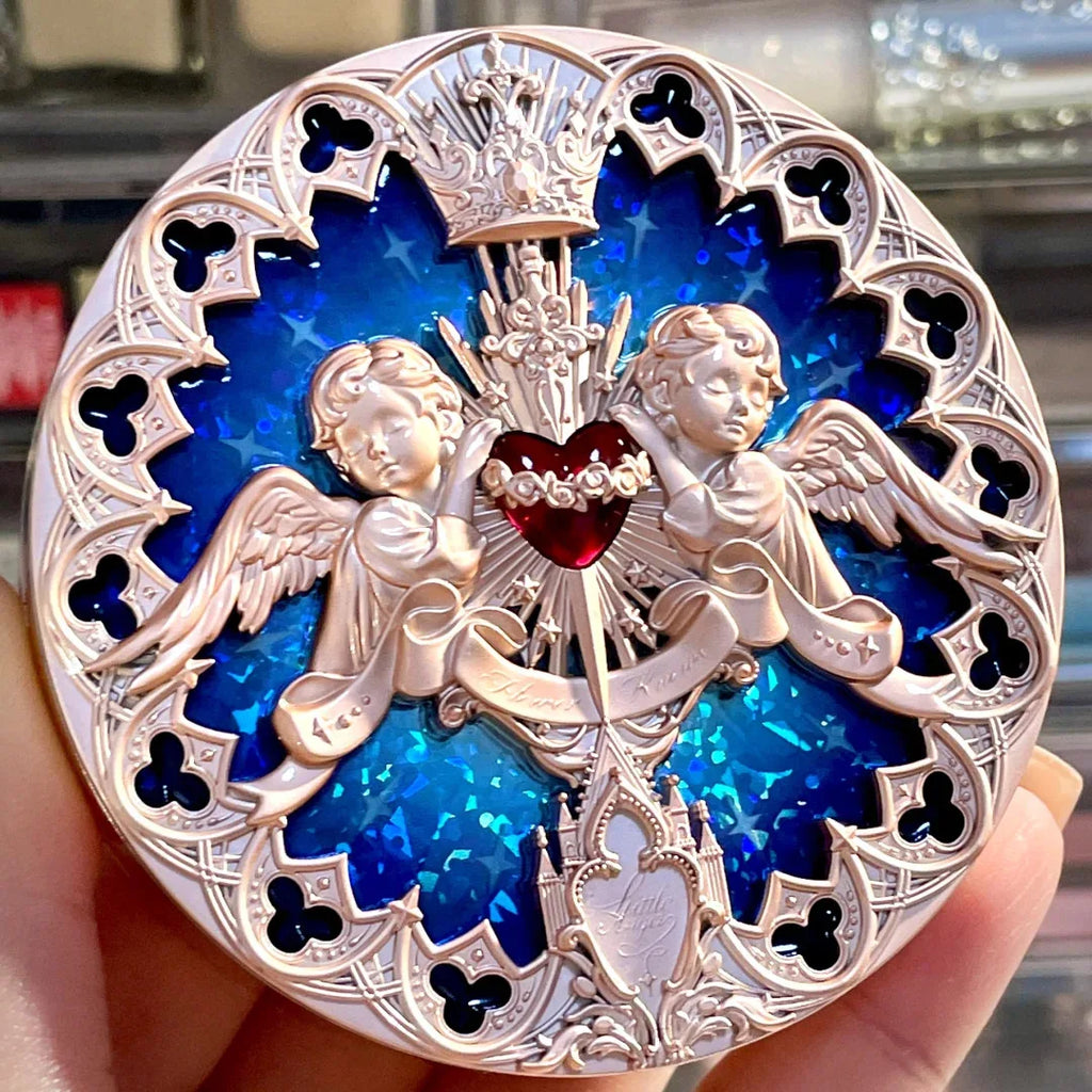 The Flower Knows Little Angel Collection Relief Highlight Face Powder iluminador Makeup Contour Highlighter Palette 8g/0.3Fl.oz