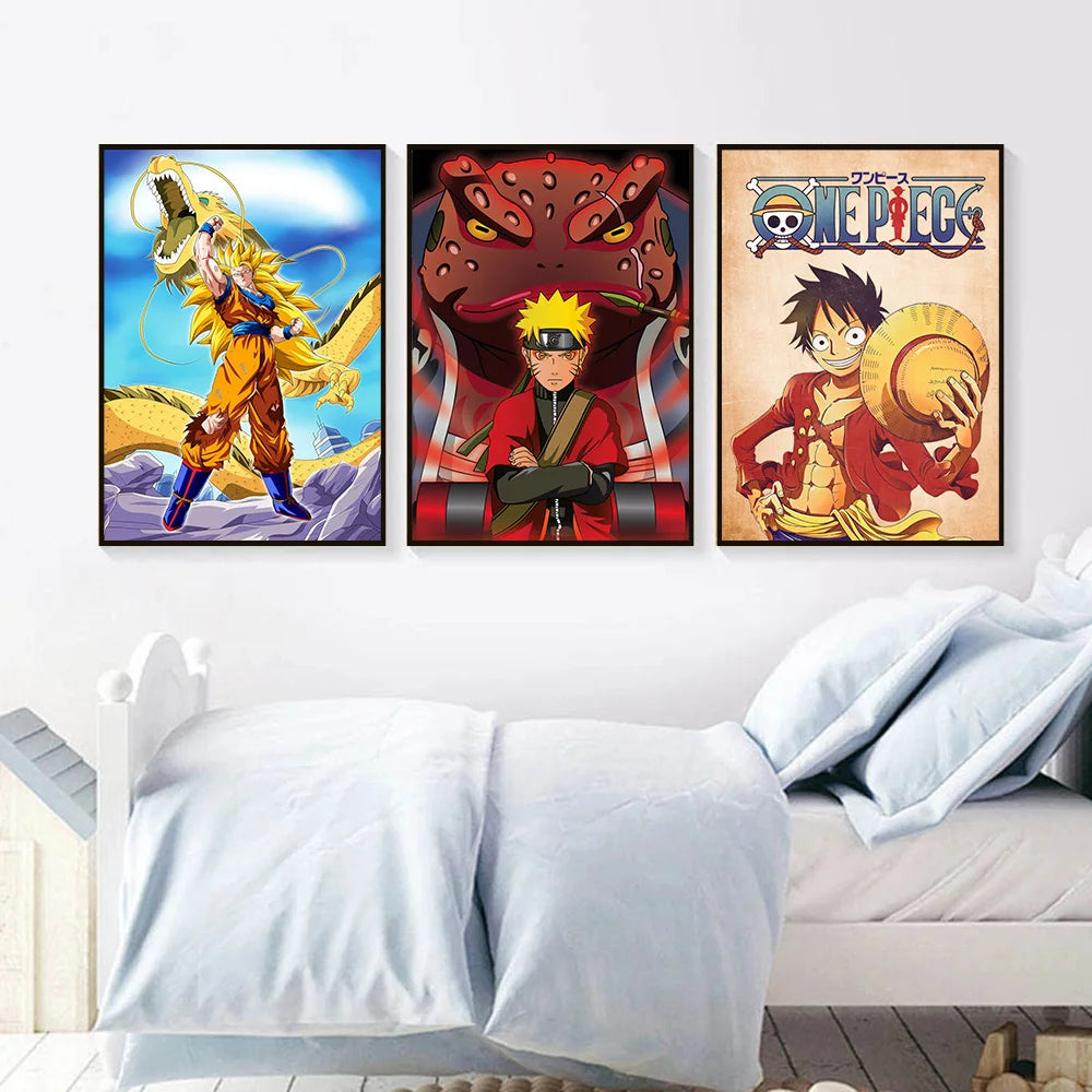 Japanese Anime Naruto Uchiha Itachi HD Poster Decorative Painting Canvas Painting Home Living Room Wall Decoration Holiday Gift